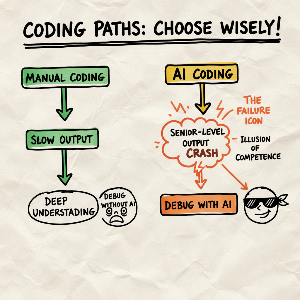 Hand-drawn sketchnote diagram